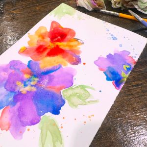 Watercolors+Wine • Thursday July 16th 6pm-8pm