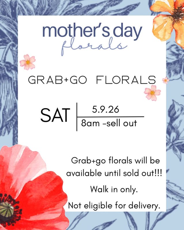 We will petite florals ready to go in #thecooler just for MOM tomorrow!!! #mommas #mothers #mothersday